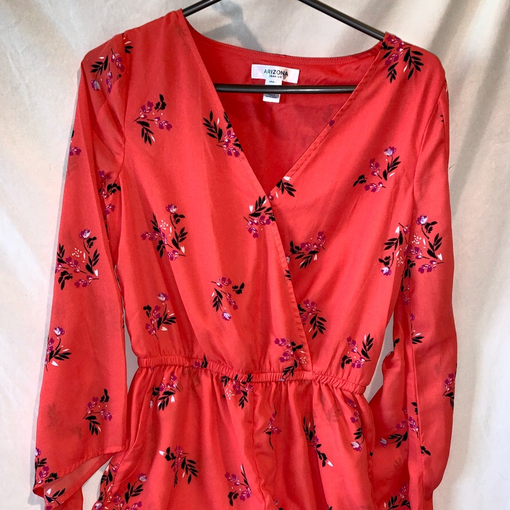 Arizona Jean Co Floral Romper - S
